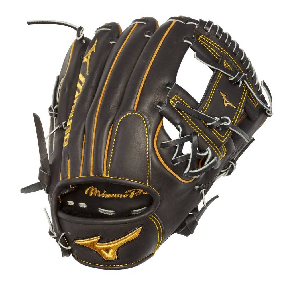 Guantes De Beisbol Mizuno Pro Infield 11.75" - Deep Pocket Mujer Negras Ofertas VZRP-58731